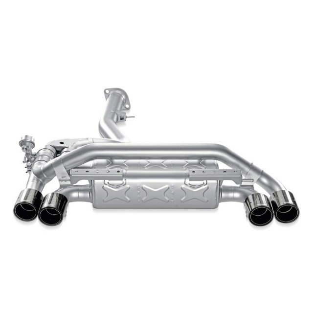 AKRAPOVIC Slip-On Puntas de Carbono 1M E82