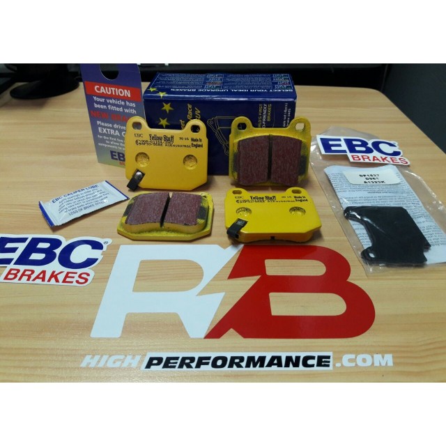 EBC yellowstuff pastillas de freno traseros Caliper Brembo