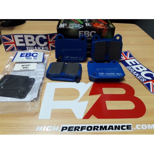 EBC Bluestuff Pastillas de Freno Traseros Caliper Brembo
