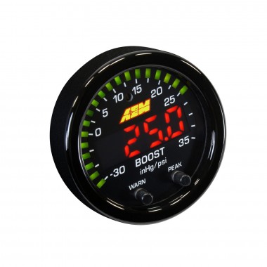 AEM reloj de presion de turbo X SERIES
